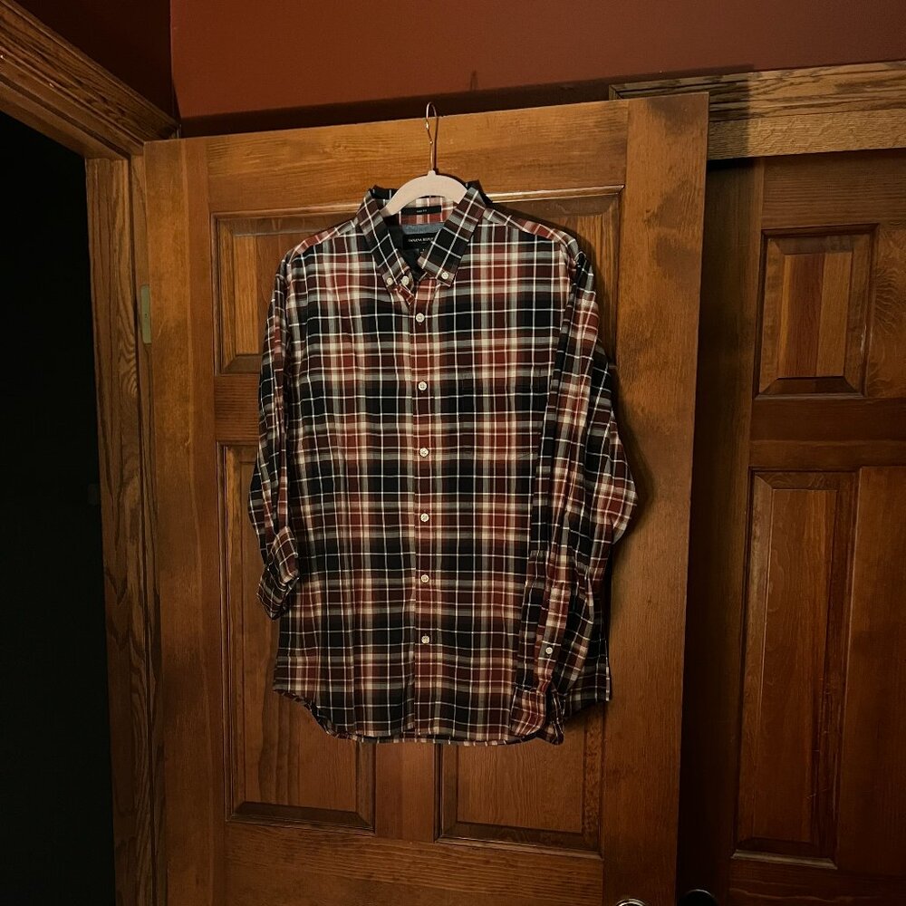 NWOT Men's Banana Republic Button Down Shirt - Large Slim